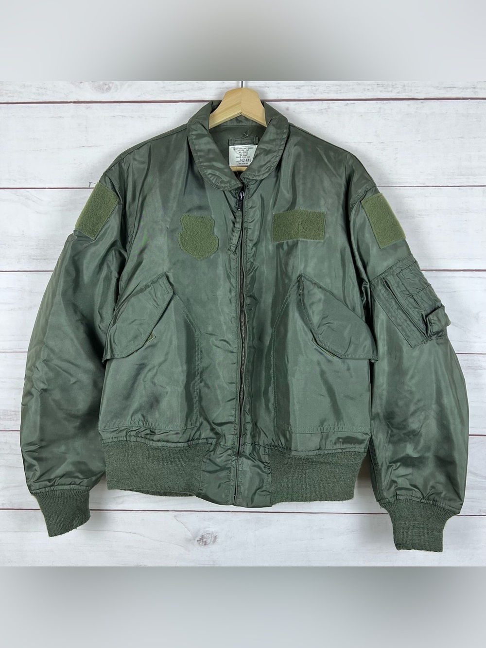 Creative Apparel CWU 36/P Flyers Jacket Men's Large Summer Green Aramid Flight